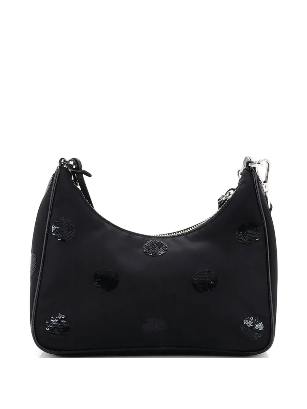 Re-Edition 2005 Sequin Embellished Tessuto Small Shoulder Bag