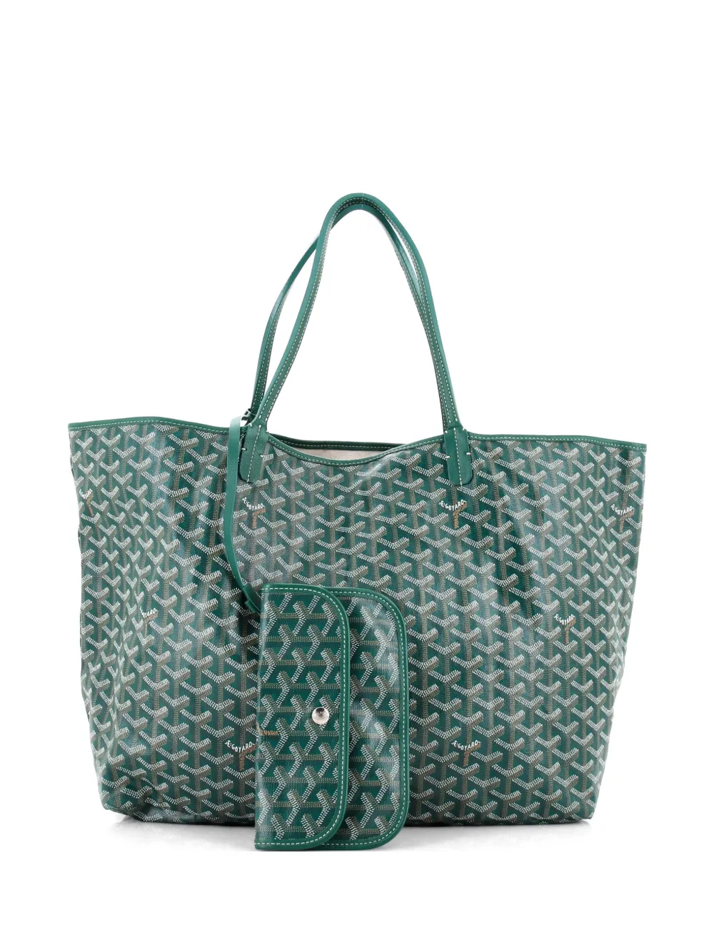 Goyard Pre-Owned Saint Louis Coated Canvas GM tote bag - Verde