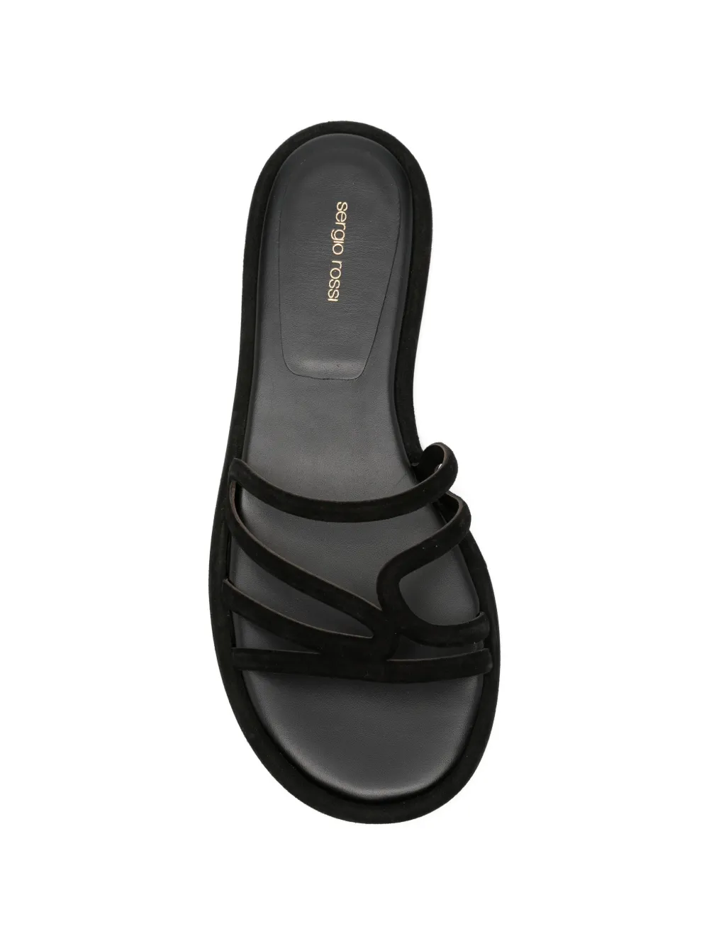 Sergio Rossi strappy sandals Zwart