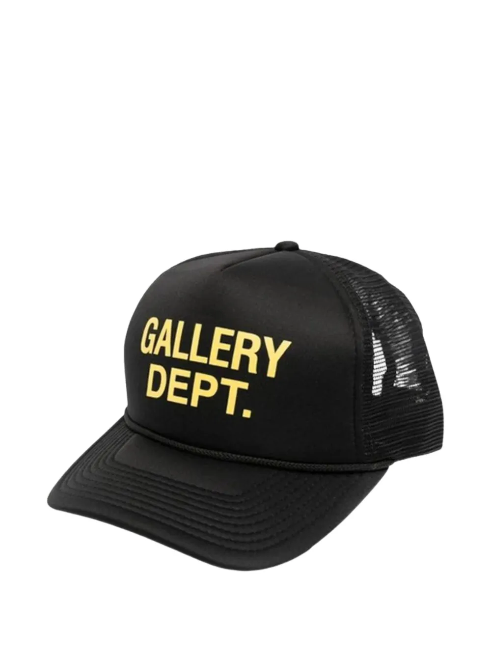 GALLERY DEPT. logo-detail trucker cap - Nero