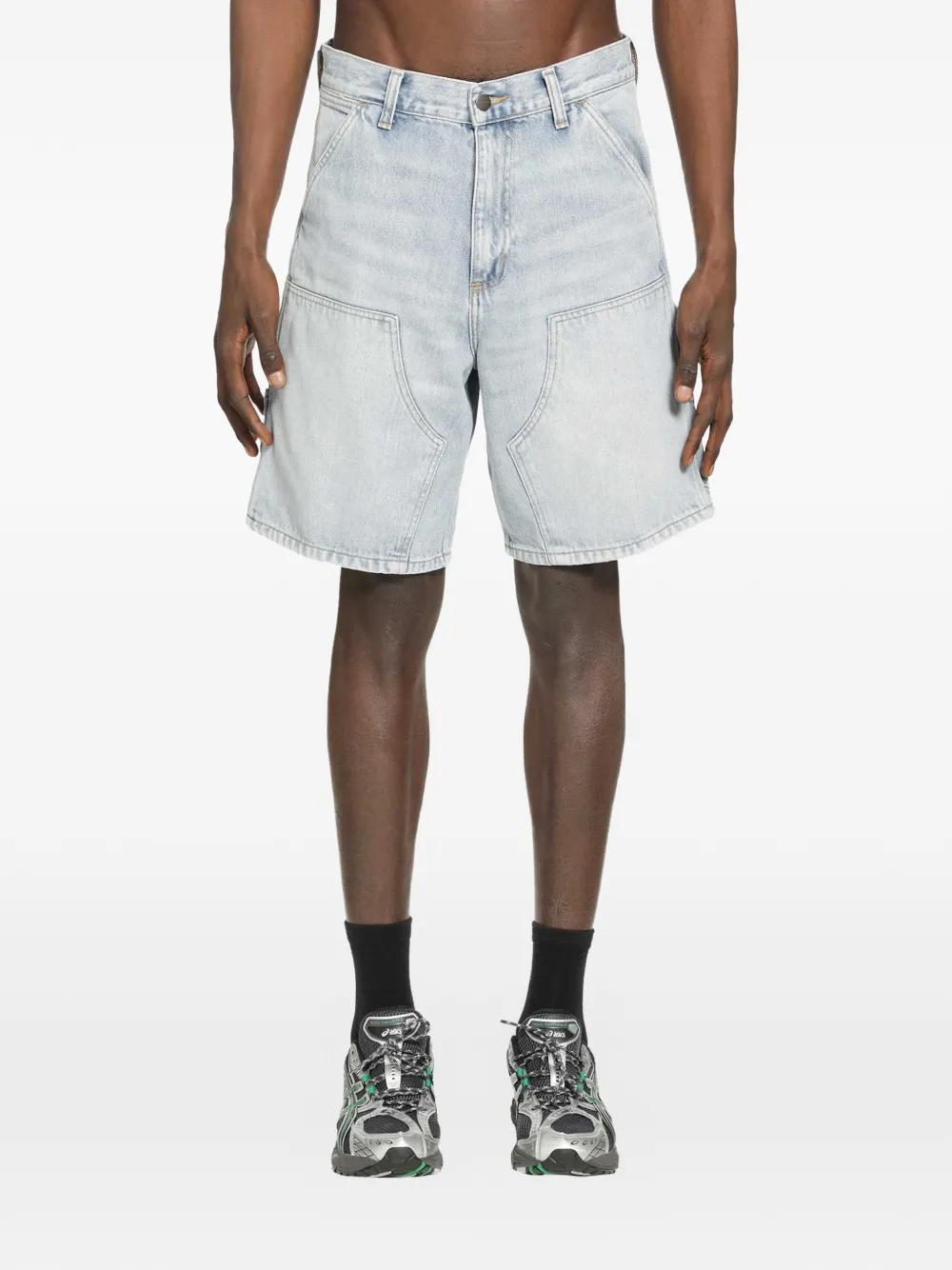 Carhartt WIP double knee short - Blau