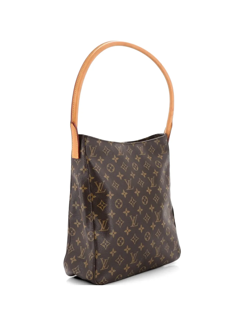Louis Vuitton Pre-Owned Looping Handbag Monogram Canvas GM shoulder bag - Marrone