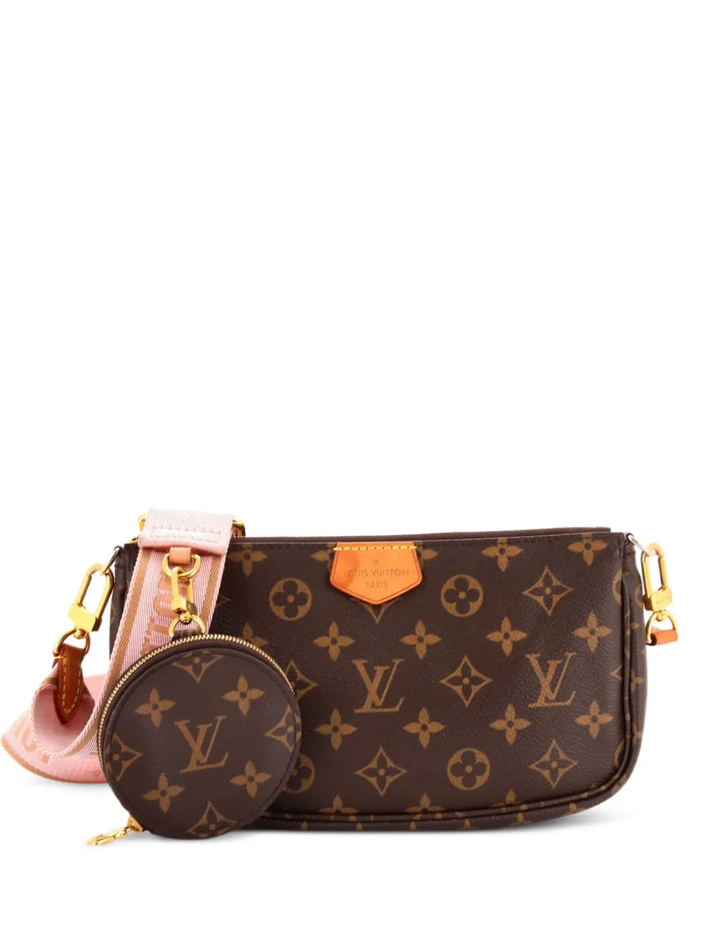 Louis Vuitton Pre-Owned Multi Pochette Accessoires Monogram Canvas crossbody bag - Marrone