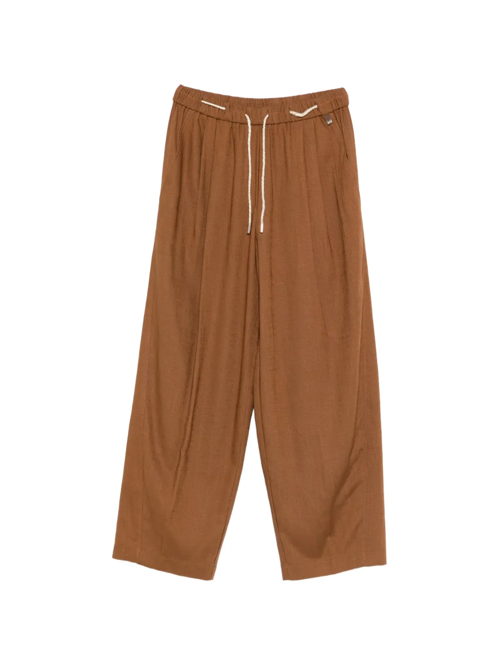 Herno drawstring trousers - Marrone