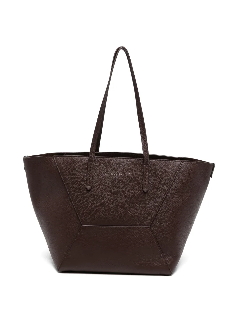 Brunello Cucinelli logo-detail tote bag - Rosso