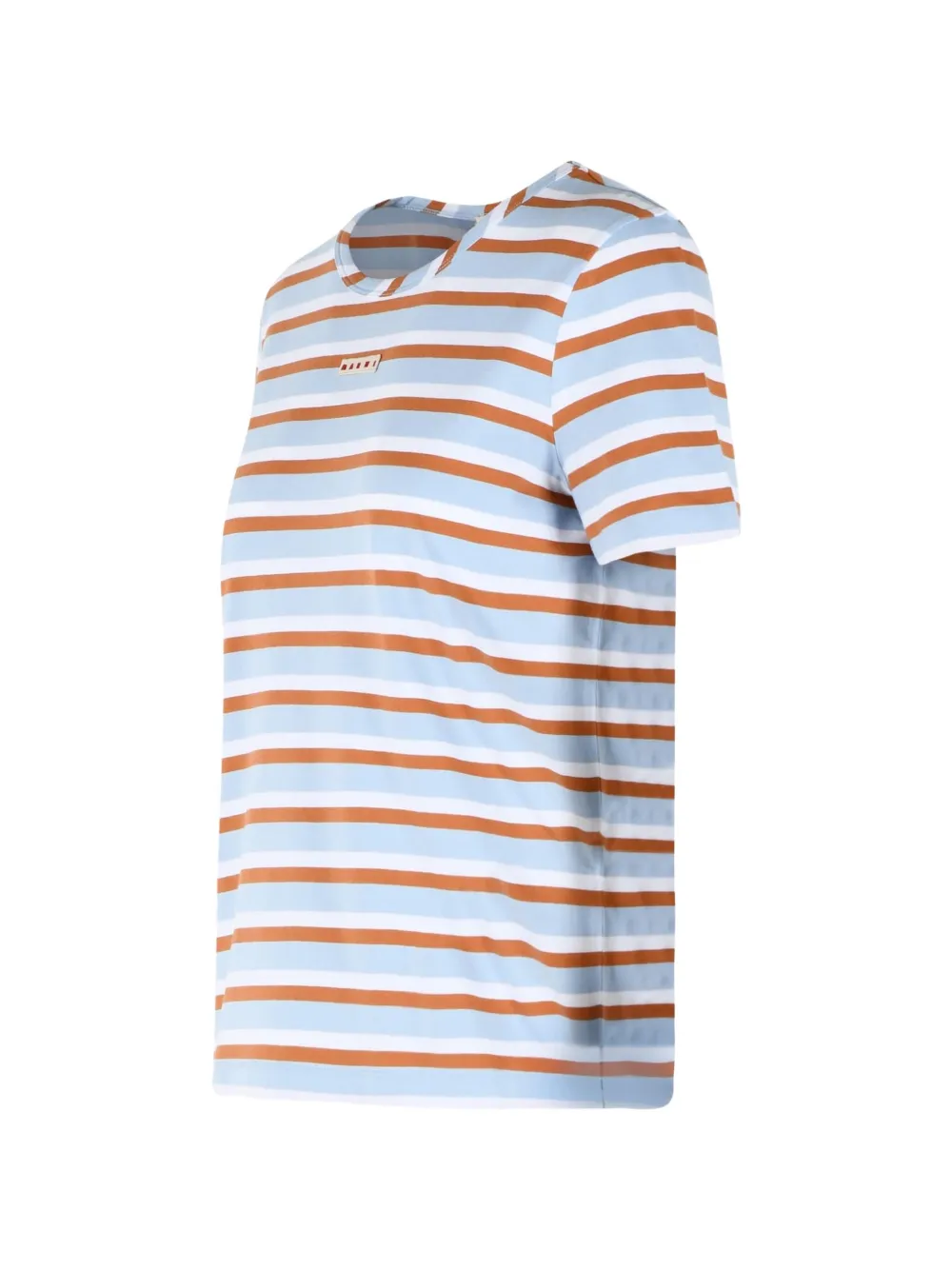 Marni T-shirt met logopatch Blauw