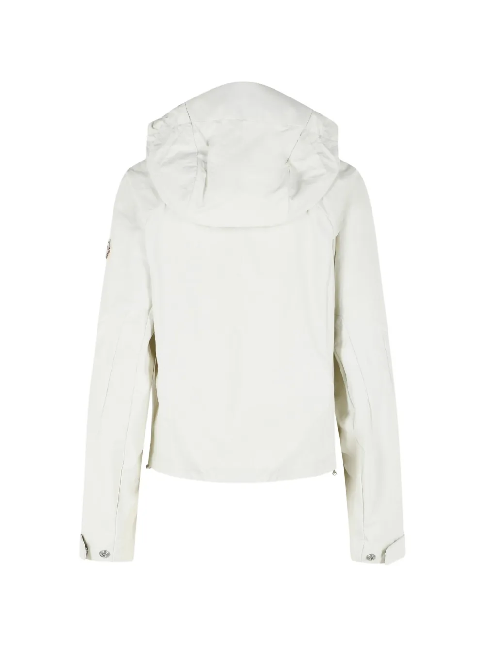 Moncler Lasanca jack met capuchon en rits Wit