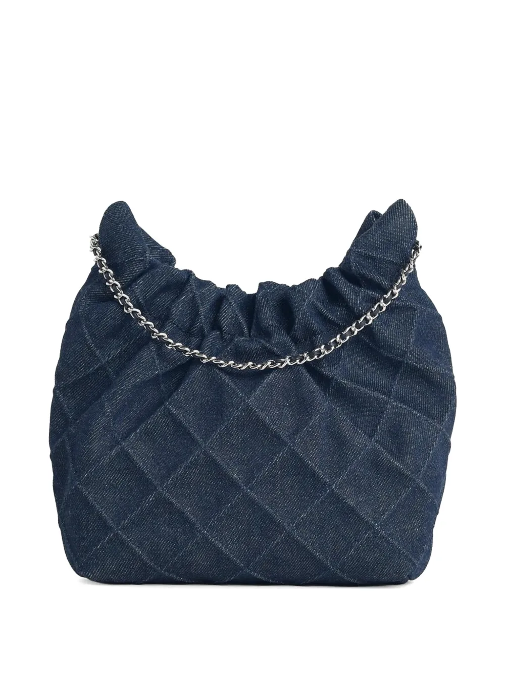  Tory Burch Fleming Quilted Mini Bag - Blue 