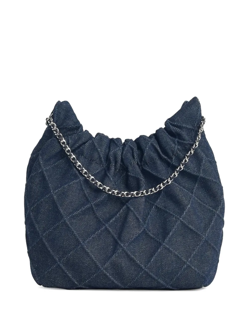 Tory Burch Fleming quilted mini bag - Blu