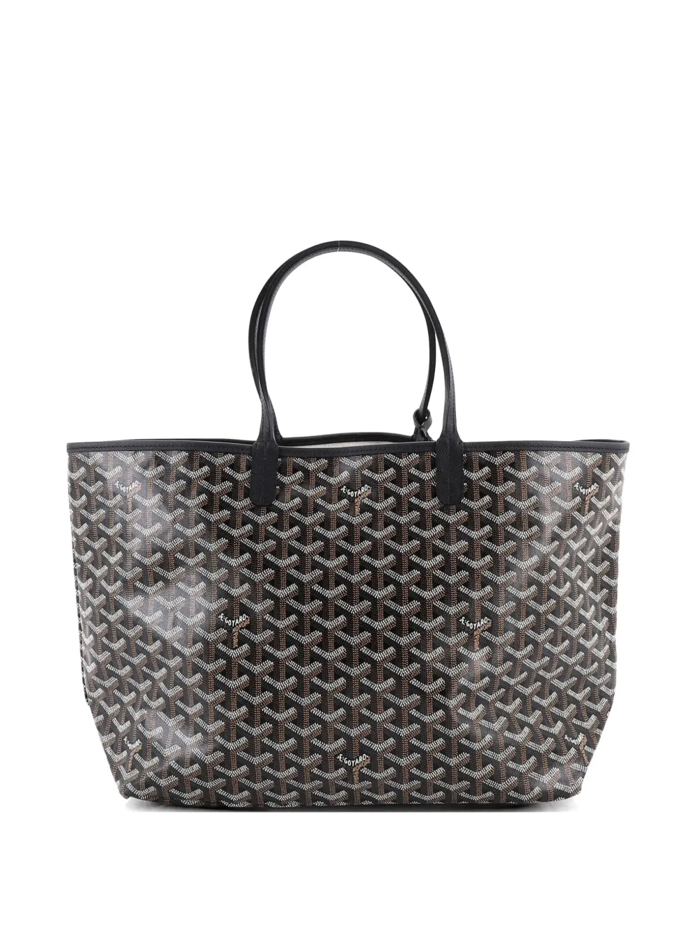 Goyard Pre-Owned Saint Louis Coated Canvas PM tote bag - Nero