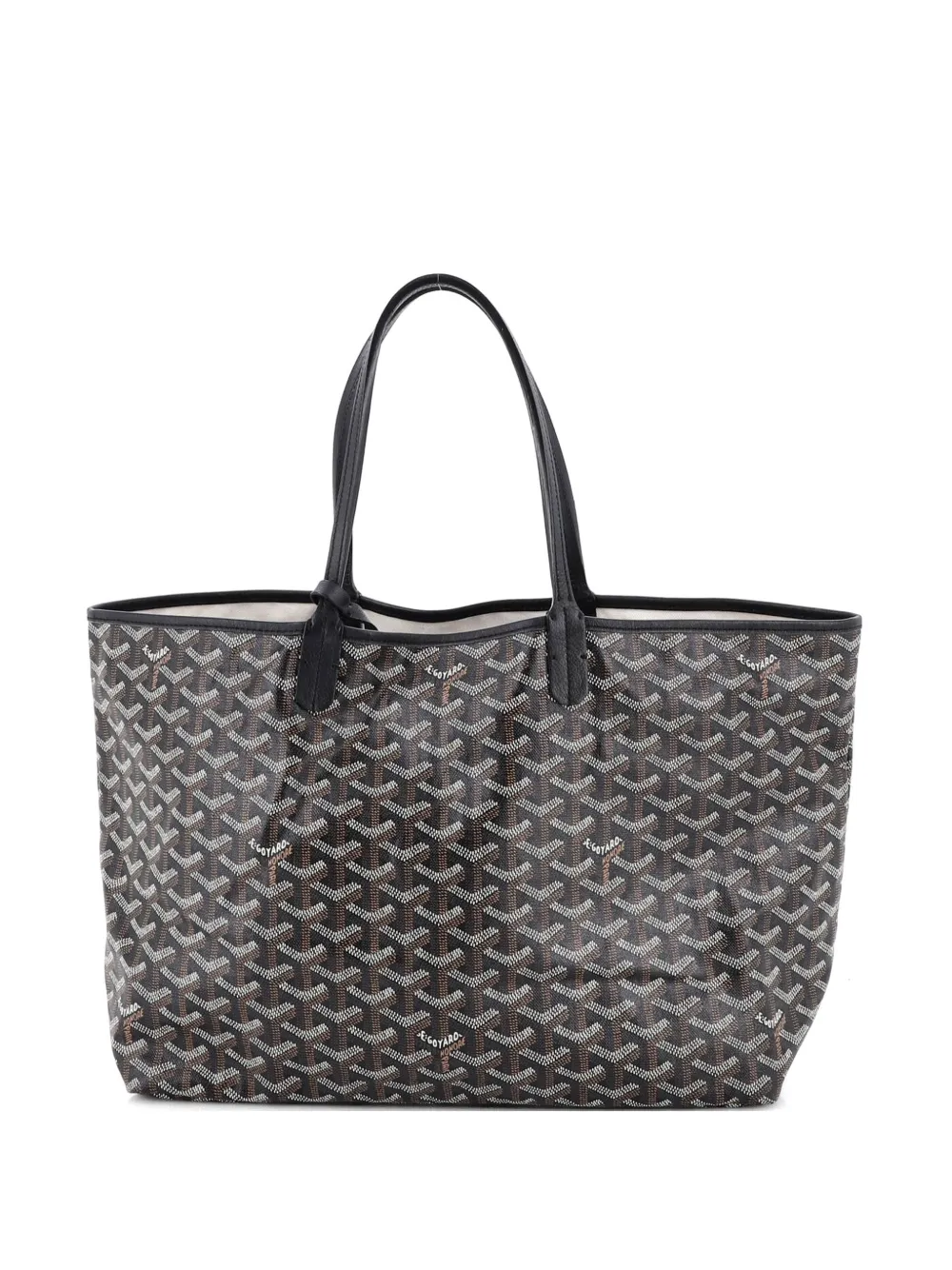 Goyard Pre-Owned Saint Louis Coated Canvas PM tote bag - Black