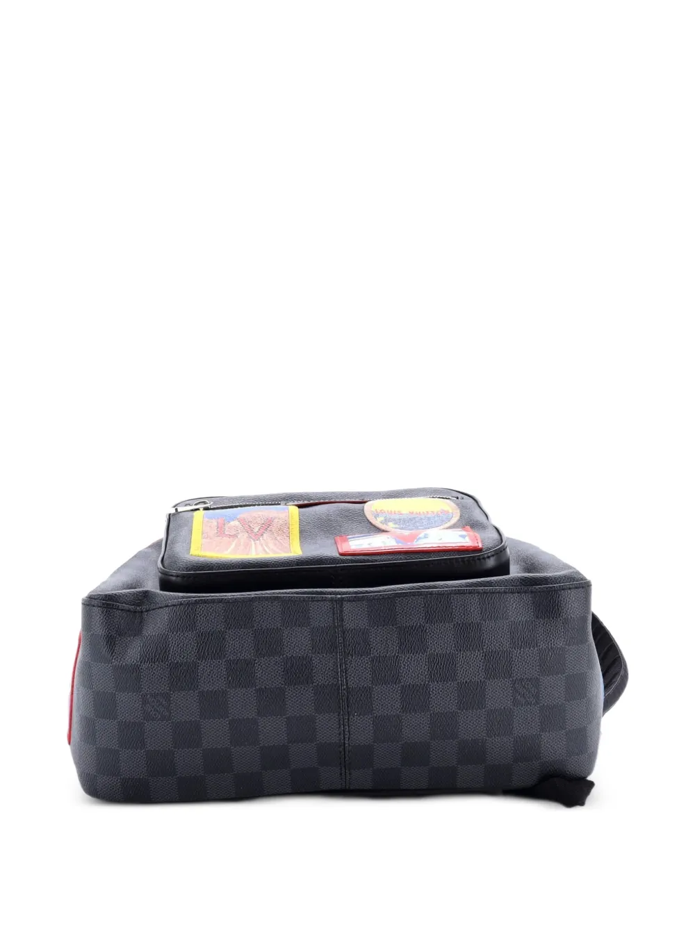 Josh Alps Patches Damier Graphite Backpack