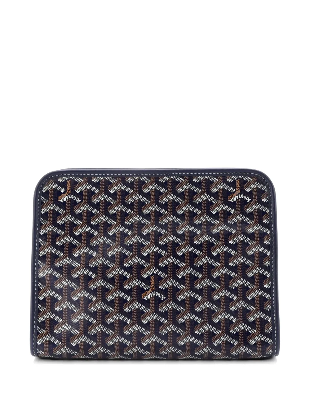 Jouvence Toiletry Pouch Coated Canvas Mm Clutch Bag