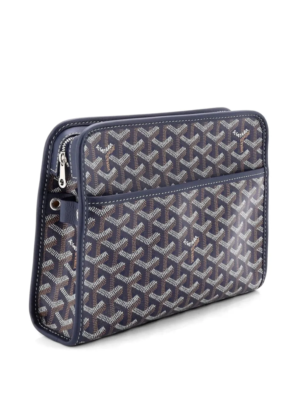 Jouvence Toiletry Pouch Coated Canvas Mm Clutch Bag