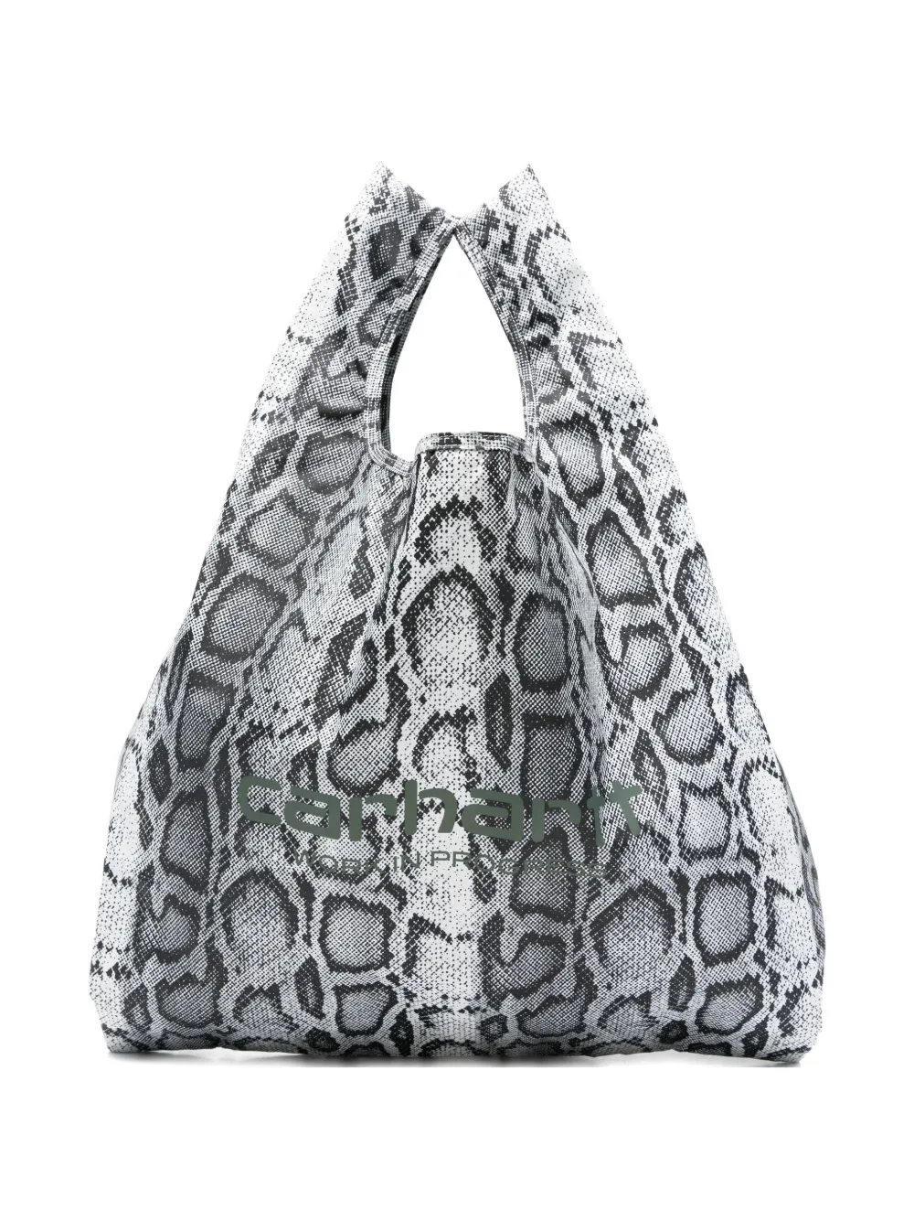 Carhartt WIP animal print tote bag - Bianco