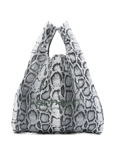 Carhartt WIP animal print tote bag