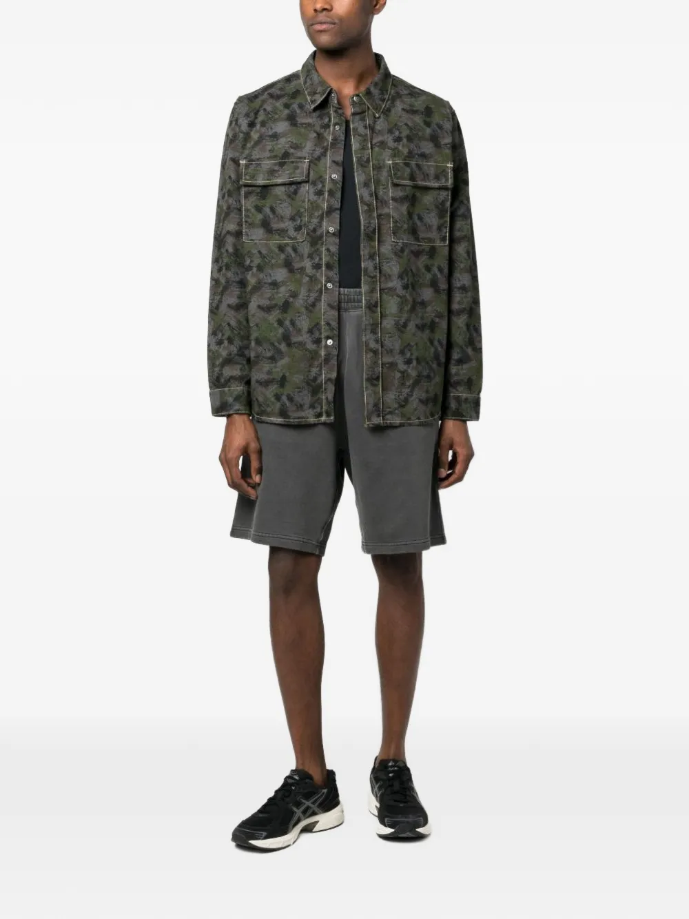 Nelson patch-pocket shorts