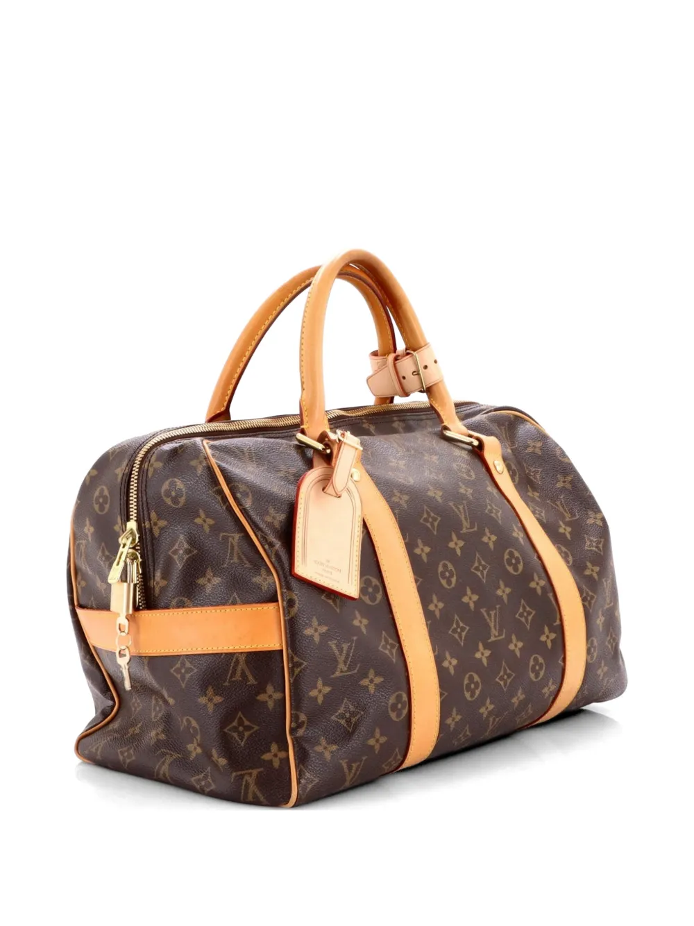 Louis Vuitton Pre-Owned Carryall Handbag Monogram Canvas satchel - Marrone