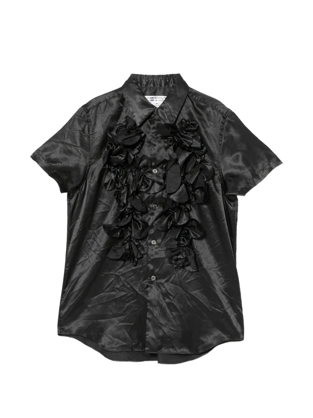 Comme Des Garçons Comme Des Garçons satin shirt - Nero