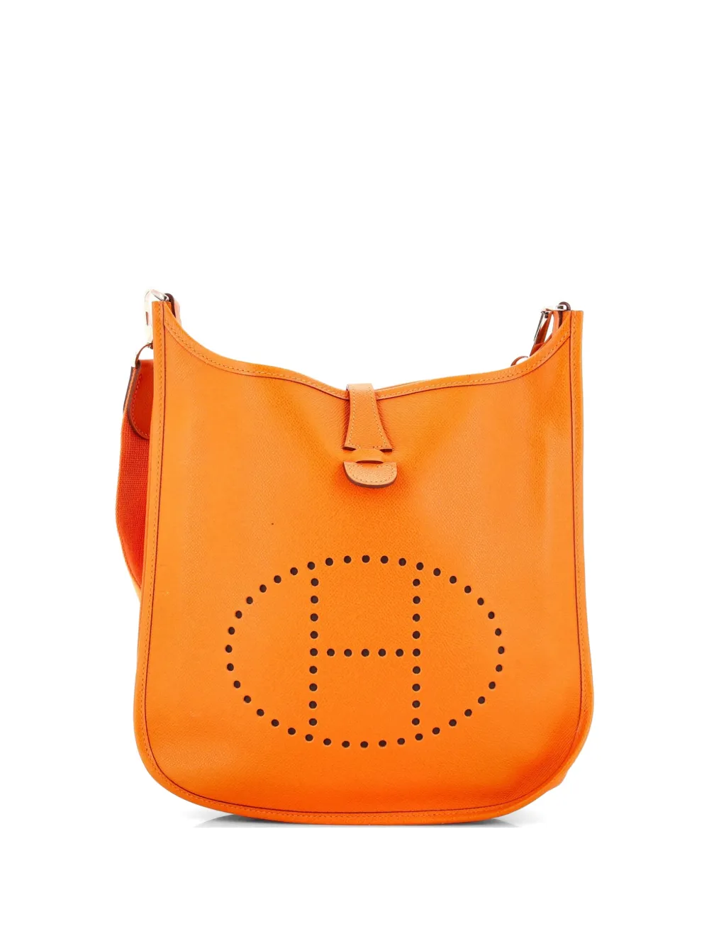 Hermès Pre-Owned Evelyne Bag Gen II Epsom PM crossbody bag - Arancione