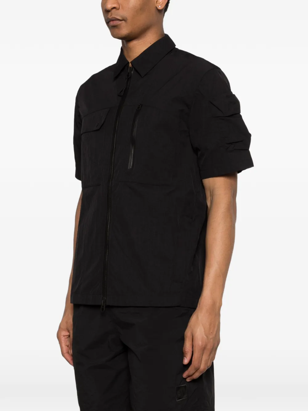  Jg1 Zip Shirt - Black 