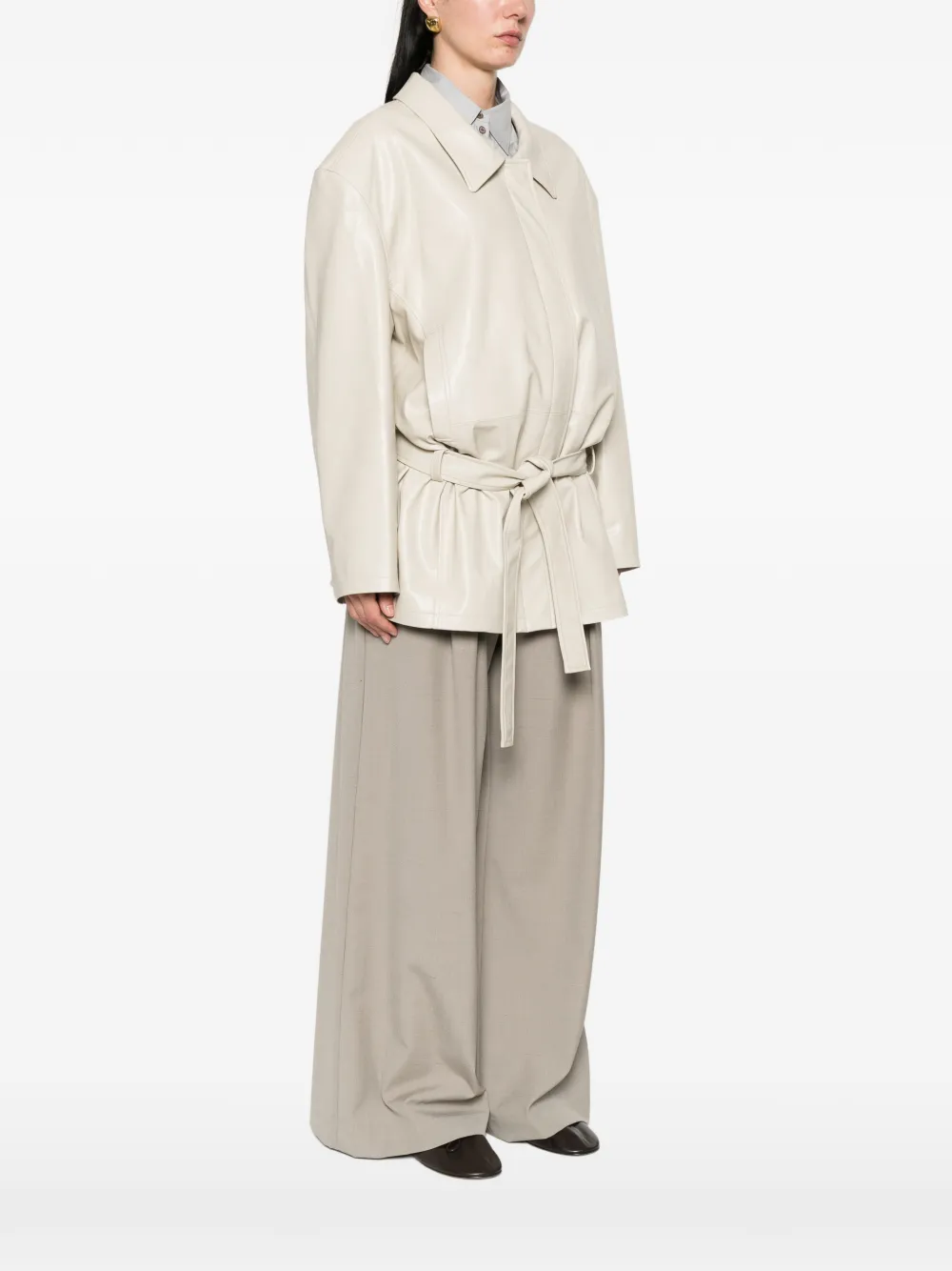  Low Classic Belted Jacket - Neutrals 
