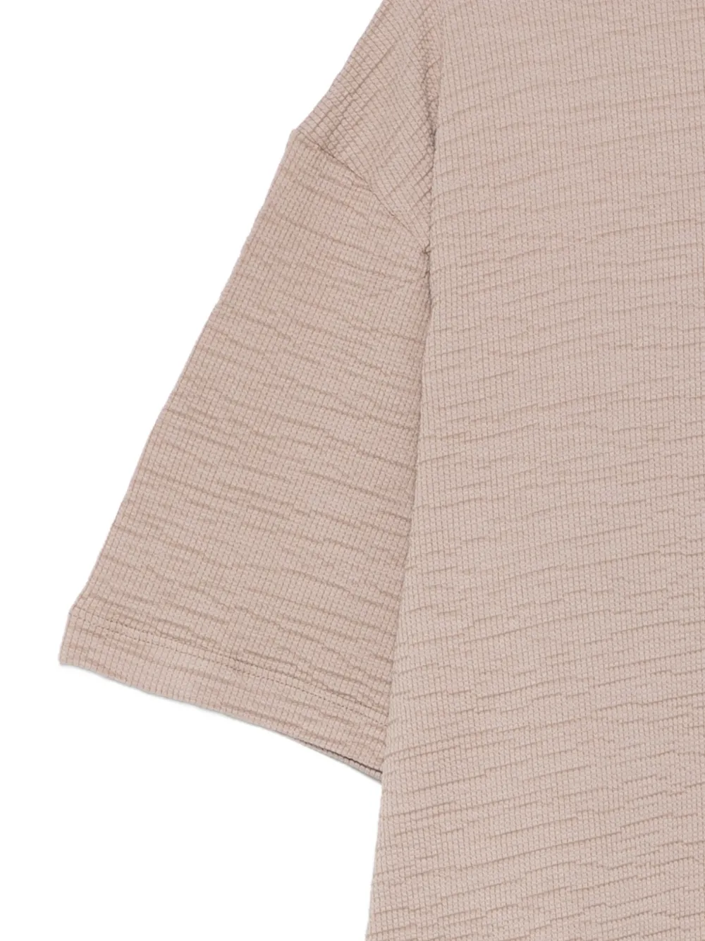 Costumein Getextureerd T-shirt Beige
