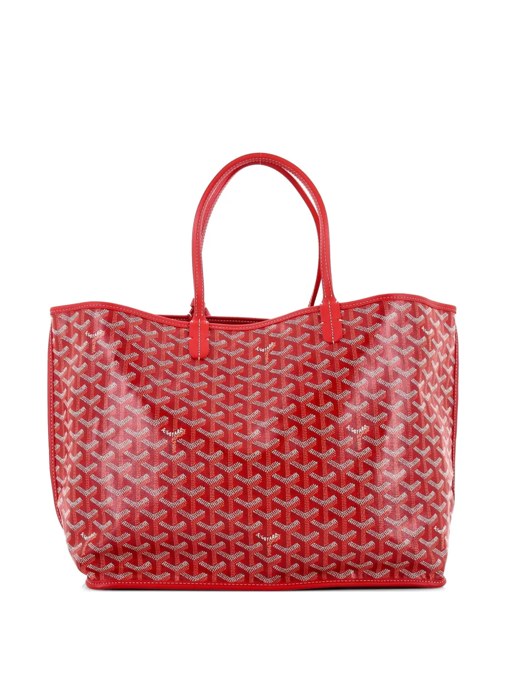 Goyard Pre-Owned Anjou Reversible Coated Canvas PM tote bag - Rosso