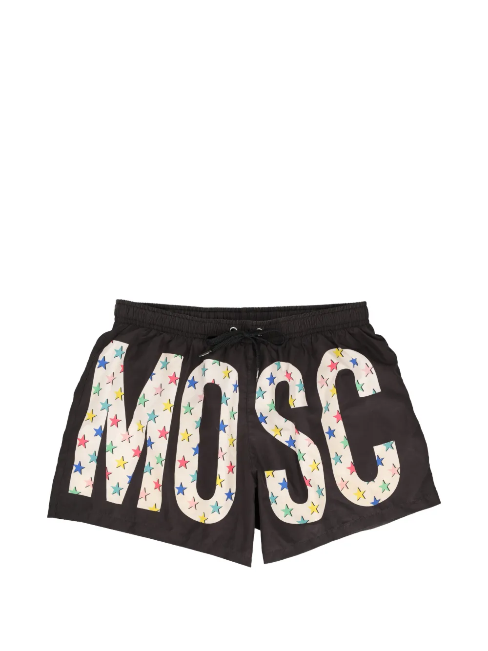 Moschino Pre-Owned printed swim shorts – Black