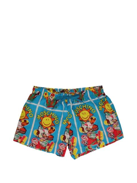 Moschino Pre-Owned printed swim shorts