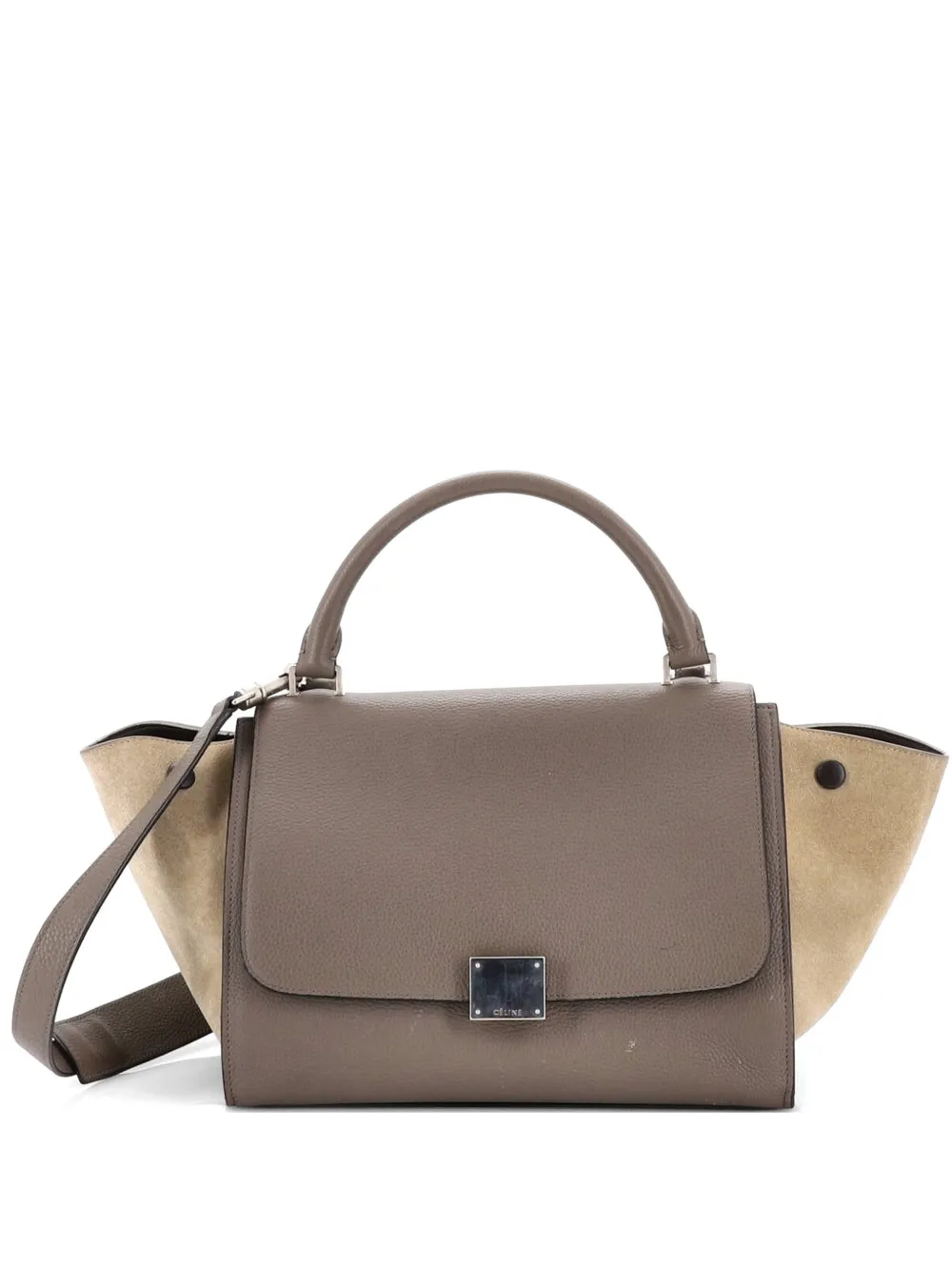 Celine Pre-Owned Trapeze Bag Leather Small satchel - Grey