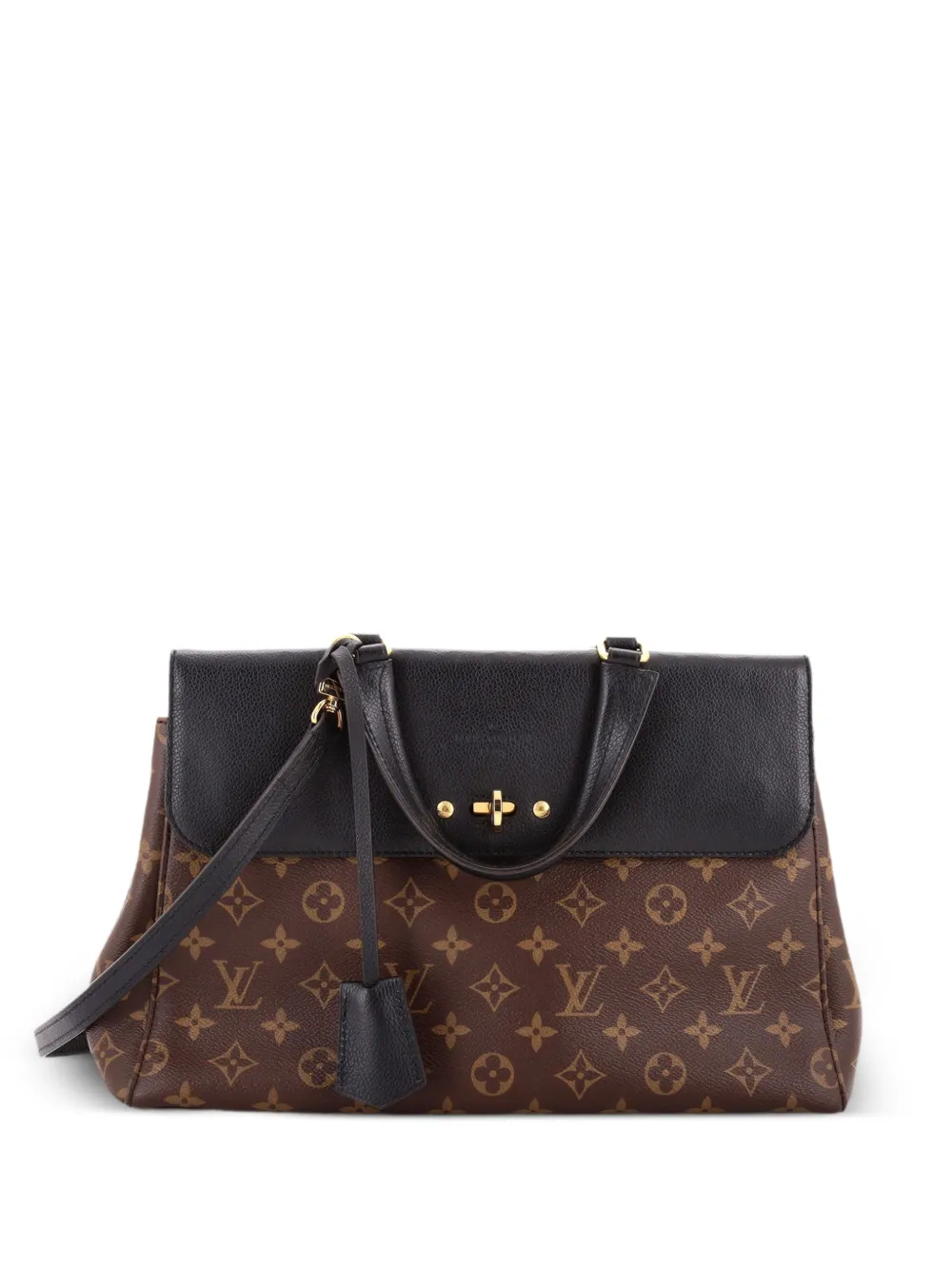 Louis Vuitton Pre-Owned Venus Handbag Monogram Canvas and Leather satchel - Black