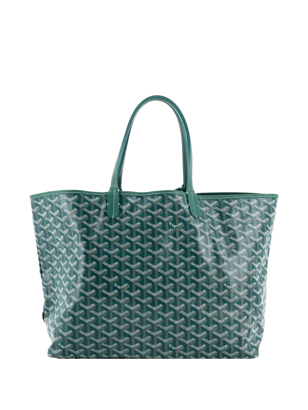 Goyard Pre-Owned Saint Louis Coated Canvas PM tote bag - Green