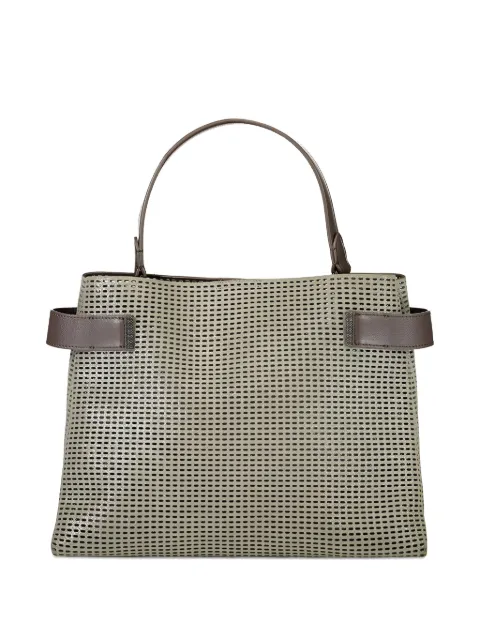 Brunello Cucinelli Borsa tote Essence media traforata