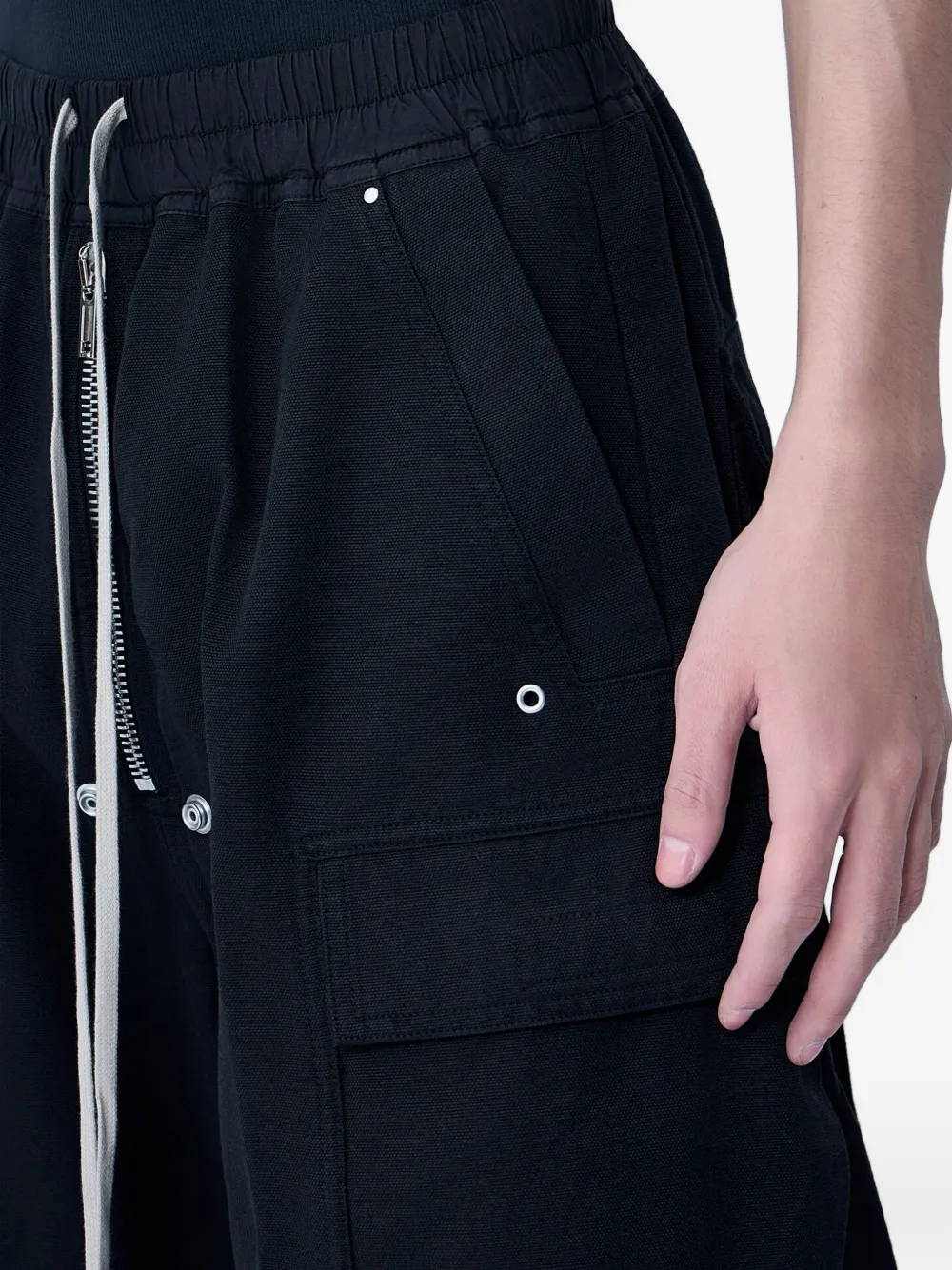 Rick Owens DRKSHDW Cargobelas broek Zwart