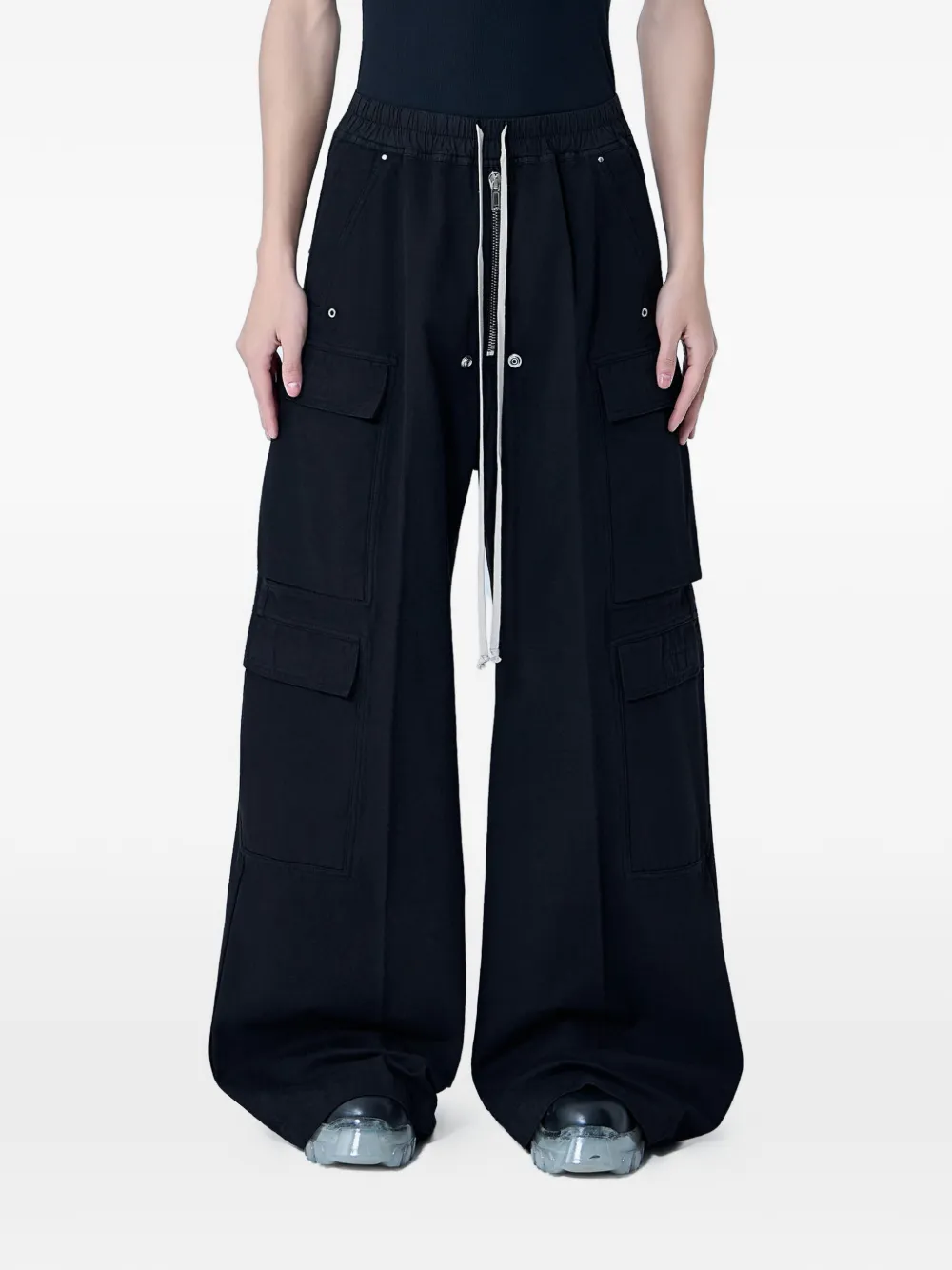 Rick Owens DRKSHDW Cargobelas trousers - Nero