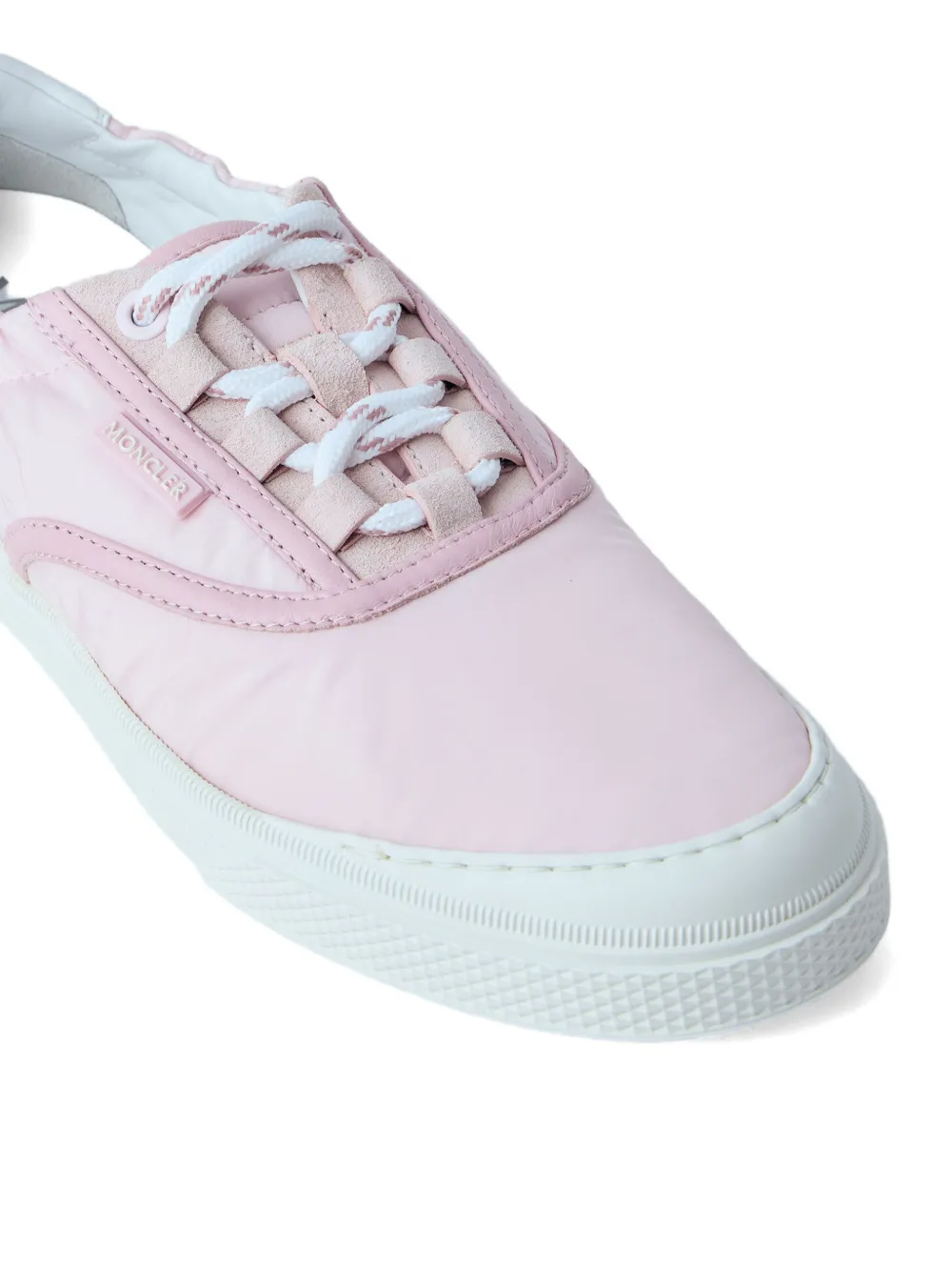 Moncler Vera gewatteerde low-top sneakers Roze