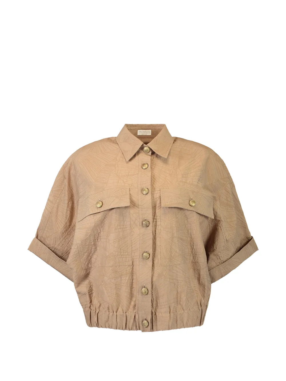 Brunello Cucinelli Sun River chest-pockets shirt - Marrone