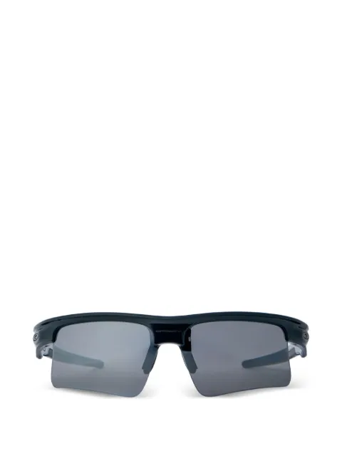 Oakley half-frame rectangle sunglasses