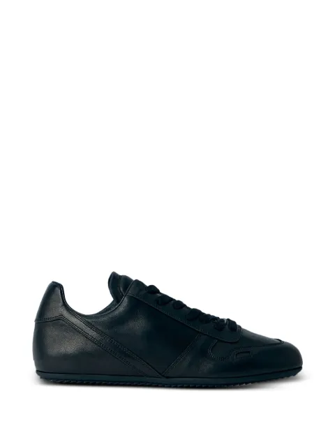 Rick Owens round toe lace-up sneakers