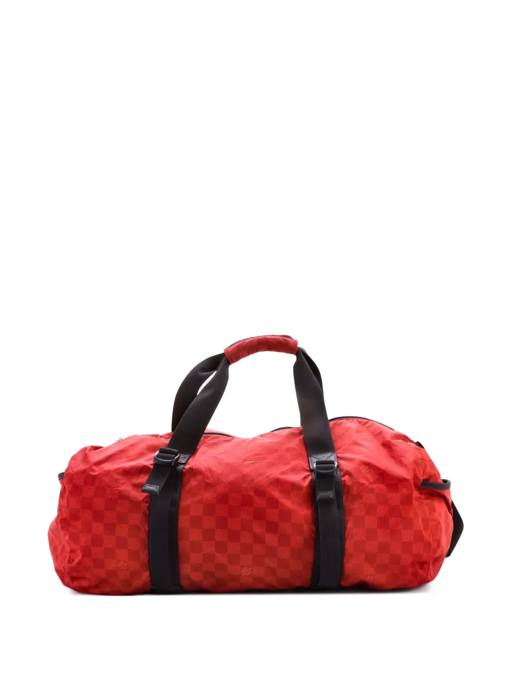 Louis Vuitton Pre-Owned Aventure Practical Duffle Bag Damier Nylon travel bag - Rosso