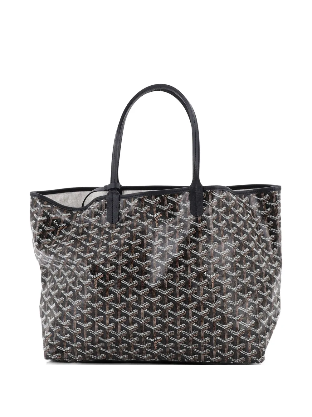 Goyard Pre-Owned Saint Louis Coated Canvas PM tote bag - Nero