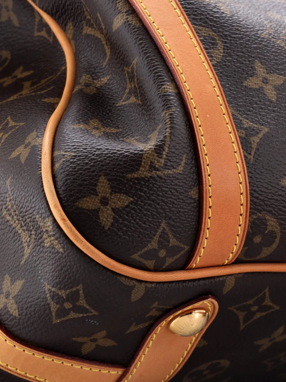 Stresa Handbag Monogram Canvas Pm Shoulder Bag