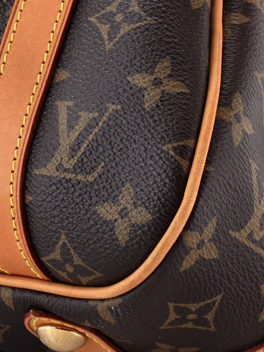 Stresa Handbag Monogram Canvas Pm Shoulder Bag