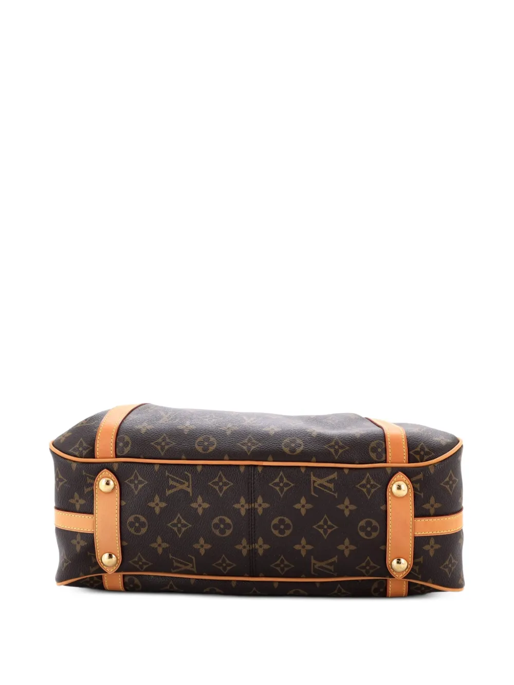 Stresa Handbag Monogram Canvas Pm Shoulder Bag