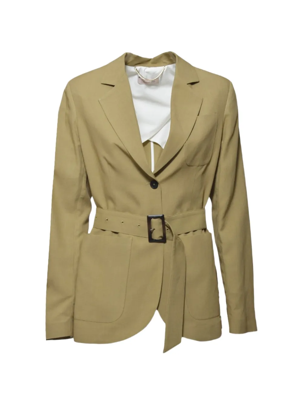  Room 52 Belted Jacket - Neutrals 