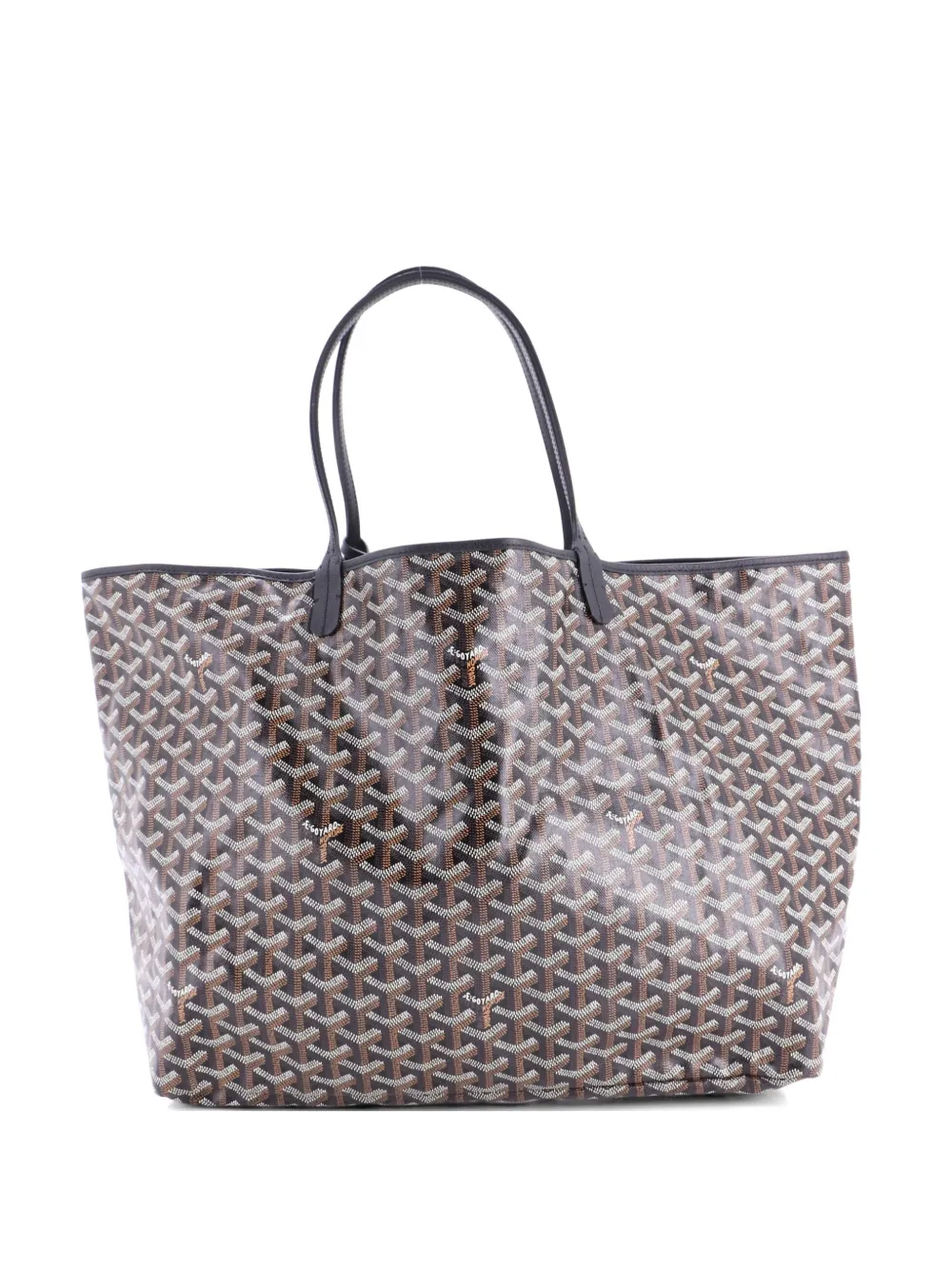 Goyard Pre-Owned Saint Louis Coated Canvas GM tote bag - Nero