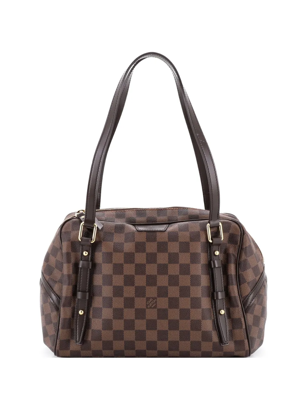 Louis Vuitton Pre-Owned Rivington Damier GM satchel - Marrone