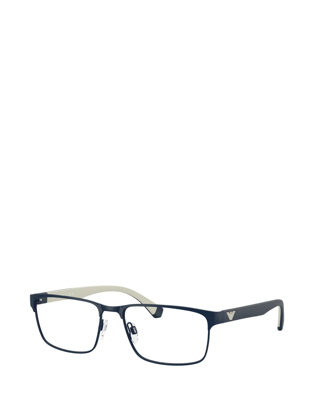 Emporio Armani Bril met vierkant montuur Blauw