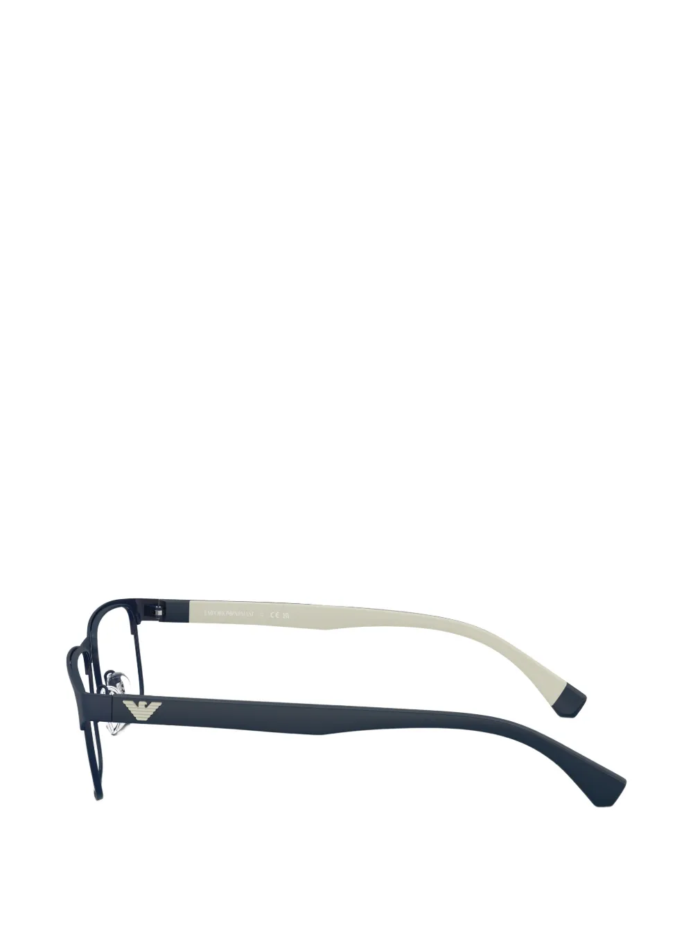 Emporio Armani Bril met vierkant montuur Blauw